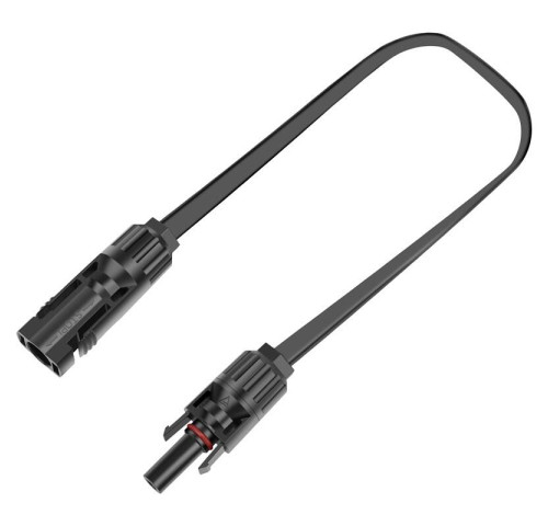 EcoFlow 1ECOPS-02 Super plochý MC4 - MC4 kabel, 50cm EcoFlow 1ECOPS-02 Super plochý MC4 - MC4 kabel, 50cm