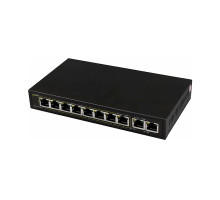 SG108 8x POE | 10x 1 Gb | výkon 90 W | bez managementu | dosah až 100 m