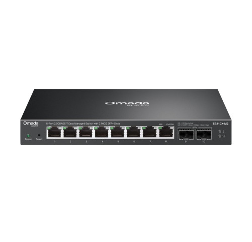 Switch TP-Link ES210X-M2 8x 2,5GLan, 2x 10G SFP+, Omáda SDN Switch TP-Link ES210X-M2 8x 2,5GLan, 2x 10G SFP+, Omáda SDN