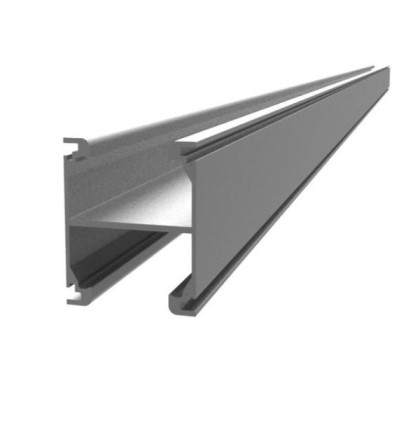 Hliníková lišta H Profil pro montáž solárních panelů, délka 1,2m