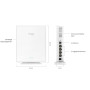 WiFi router TP-Link EAP603GP-Desktop AP WiFi 6, 1x GPON, 1x FXS, 4x GLan, 2,4/5 GHz, AX1800, Omada SDN