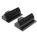 Držáky plastové podélné pro uchycení solárních panelů - černé (2ks sada)