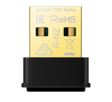 USB klient TP-Link Archer T3U Nano AC 1300 Dual Band Wireless 400Mbps 2,4GHz/ 867Mbps 5GHz, USB 2.0