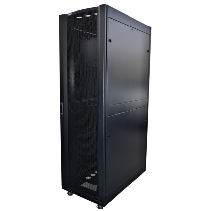 Rozvaděč stojanový serverový LEXI 42U 800x1200 - černý