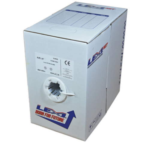 LEXI-Net instalační kabel Cat 5e UTP LSOH licna 305m box šedý LEXI-Net instalační kabel Cat 5e UTP LSOH licna 305m box šedý