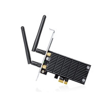 Síťová karta TP-Link Archer T6E AC 1300 Dual Band, 400Mbps 2,4GHz/ 867Mbps 5GHz, PCI-e, odnímatelná anténa