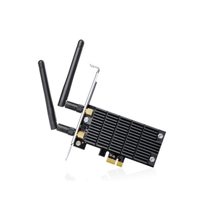 Síťová karta TP-Link Archer T6E AC 1300 Dual Band, 400Mbps 2,4GHz/ 867Mbps 5GHz, PCI-e, odnímatelná anténa