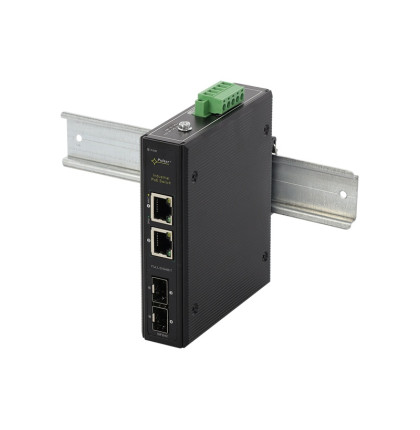 ISFG42 4 portový switch – 2x RJ-45 1000Mbps PoE+ IEEE 802.3af/at, 2x SFP 1000Mbps… ISFG42 4 portový switch – 2x RJ-45 1000Mbps PoE+ IEEE 802.3af/at, 2x SFP 1000Mbps…