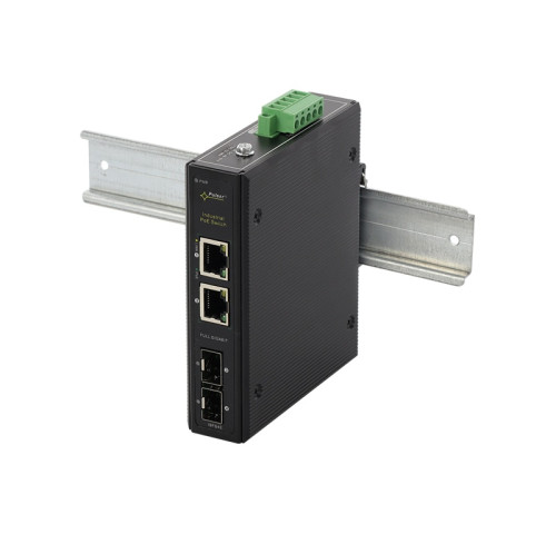 ISFG42 4 portový switch – 2x RJ-45 1000Mbps PoE+ IEEE 802.3af/at, 2x SFP 1000Mbps… ISFG42 4 portový switch – 2x RJ-45 1000Mbps PoE+ IEEE 802.3af/at, 2x SFP 1000Mbps…