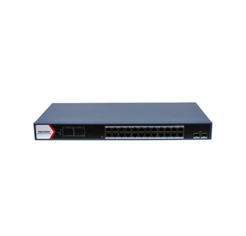 DS-3E1726HP-SI-24P2X 26 portový switch - 24x PoE 90W 1Gbps + 2x uplink SFP slot 10Gbps, PoE… DS-3E1726HP-SI-24P2X 26 portový switch - 24x PoE 90W 1Gbps + 2x uplink SFP slot 10Gbps, PoE…