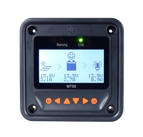 Epever MT-50 externí displej pro solární regulátor Tracer a XTRA