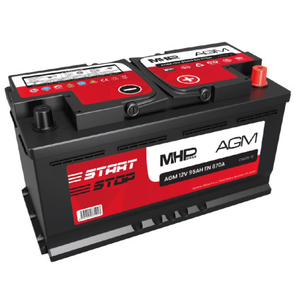 MHPower CBA95-12 autobaterie AGM 12V 95Ah 870A Start-Stop