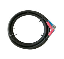 Propojovací kabely baterie a měniče napětí d. 1,5m, 25mm2, 2x očko M8 - pár