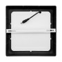 Solight LED mini panel CCT, přisazený, 18W, 1530lm, 3000K, 4000K, 6000K, čtvercový, černá barva Solight LED mini panel CCT, přisazený, 18W, 1530lm, 3000K, 4000K, 6000K, čtvercový, černá barva