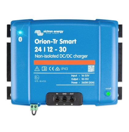 Victron Energy DC-DC nabíječka Orion-Tr Smart 24/12-30A (360W) neizolovaná