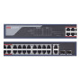 DS-3E0326P-E(C) 24x POE | 24 x 100 Mb | 2x 1Gb Combo port | výkon 370 W | bez managementu…