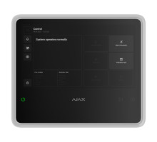 EN54 Fire Hub, centrální ovládací panel, 2xSIM, 4G/3G/2G, Ethernet, Wi-Fi, bílý