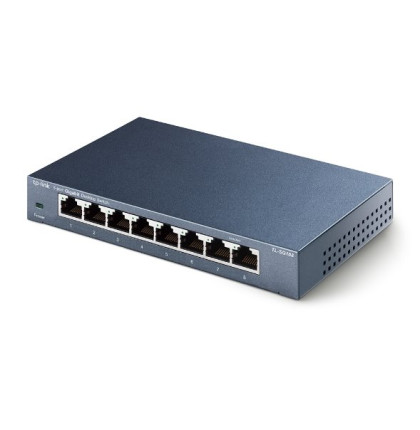 Switch TP-Link TL-SG108 8x GLan, kov