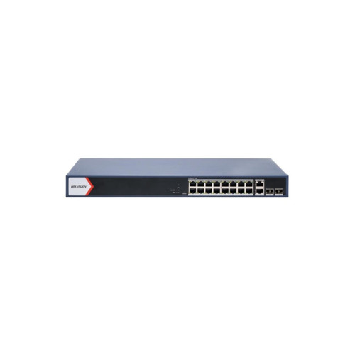 DS-3E1520P-EI 20 portový switch - 16x PoE 30W 1Gbps + 2x uplink RJ-45 1Gbps + 1x uplink… DS-3E1520P-EI 20 portový switch - 16x PoE 30W 1Gbps + 2x uplink RJ-45 1Gbps + 1x uplink…