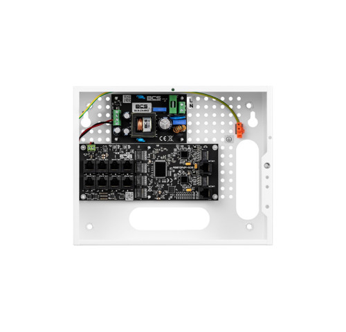 BCS-IP8Gb/E-S/E Toto je sada pro napájení CCTV kamer. Zařízení je pohodlným řešením… BCS-IP8Gb/E-S/E Toto je sada pro napájení CCTV kamer. Zařízení je pohodlným řešením…