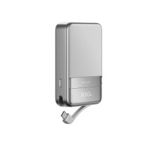 EcoFlow RAPID Magnetic Power Bank (10000mAh) stříbrná, 1ECORAP1000