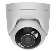 TurretCam HL, 5 Mp, 2,8 mm, hybridní osvětlení 50m, AI Analytics, microSD, H.265, WDR, HDR, IP65, PoE/PoE+, 12VDC, bílá