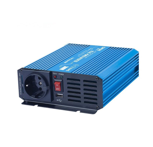 Měnič napětí Carspa P400U-242 24V/230V+USB 400W, čistá sinusovka