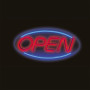 Dekorativní LED neon Open modro-červený
