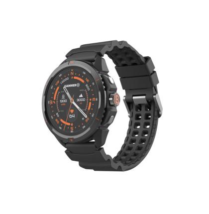 Chytré hodinky Hammer Watch 2 oranžovo-černé