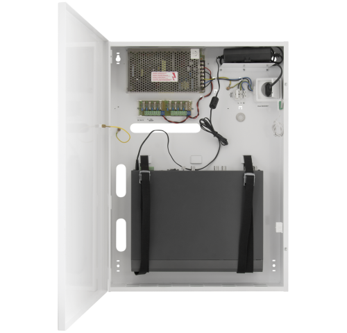 CP-PR-108 Skříňka pro DVR / NVR rekordéry s bezpečnostním napájecím zdrojem pro osm kamer CP-PR-108 Skříňka pro DVR / NVR rekordéry s bezpečnostním napájecím zdrojem pro osm kamer