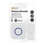 Solight bezdrátový zvonek, bateriový + USB, 200m, bílý, learning code Solight bezdrátový zvonek, bateriový + USB, 200m, bílý, learning code