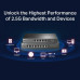 Switch TP-Link TL-SG105-M2 5x 2.5GLan, kov
