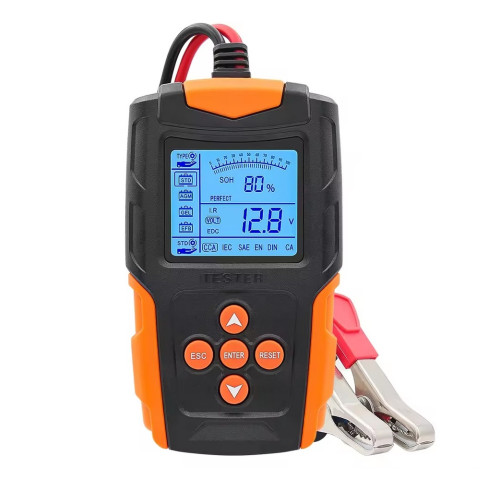 Digitální tester CFH200 pro olověné baterie s LCD 12V 24V 3Ah-200Ah