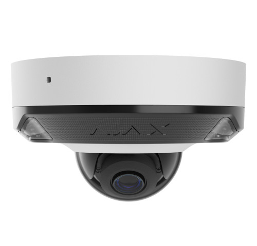 DomeCam Mini HL, 8 Mp, 4 mm, hybridní osvětlení 50m, AI Analytics, microSD, H.265, WDR, HDR, IP65, PoE/PoE+, 12VDC, bílá