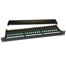 Patch panel osazený 19