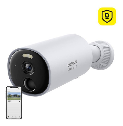 Venkovní kamera Baseus Security B1 2K bílá