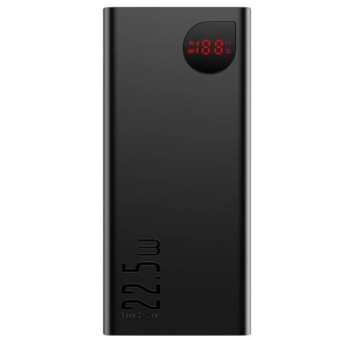 Powerbanka Baseus Adaman Metal 20000mAh, 22,5W černá