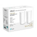 WiFi router TP-Link Deco XE200(2-pack) AXE11000, WiFi 6E, 1x 10GLAN, 2x GLAN / 1148Mbps 2,4GHz/ 4804Mbps 5GHz/ 4804 6GH