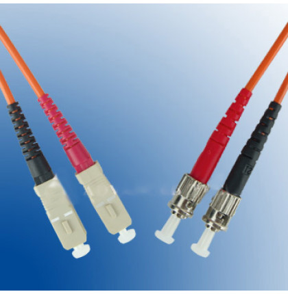 LEXI-Net Patch kabel 62,5/125, SC-ST, 1m duplex
