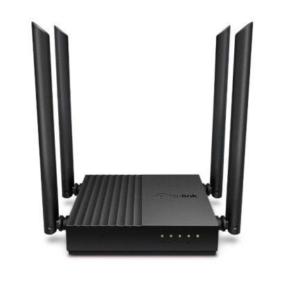 WiFi router TP-Link Archer C64 AC1200 dual AP/router, 4x GLAN, 1x GWAN/ 400Mbps 2,4/ 867Mbps 5GHz