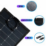 Solární panel SOLARFAM 150W, 1294x610x2mm, montážní oka, CPC, flexibilní, Černý Solární panel SOLARFAM 150W, 1294x610x2mm, montážní oka, CPC, flexibilní, Černý