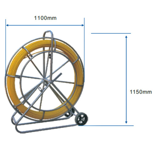 Protahovací pero sklolaminátove ve stojanu 9mm - 200m