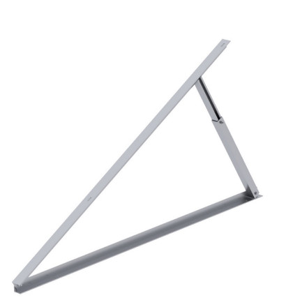 Držák solárního panelu trojúhelníkový VELKÝ - NASTAVITELNÁ konstrukce na rovnou střechu