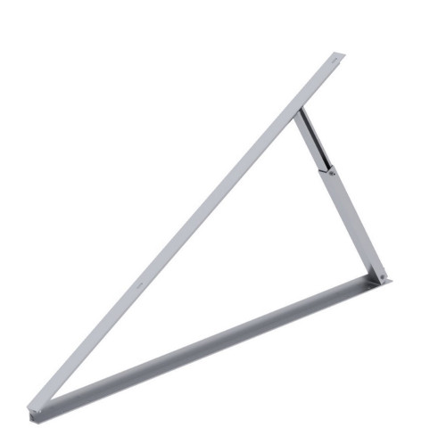 Držák solárního panelu trojúhelníkový VELKÝ - NASTAVITELNÁ konstrukce na rovnou střechu