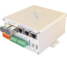 1-988-220 2G-2S.0.3.F-BOX-PoE, Průmyslový switch pro kruhovou topologii s 2x SFP…