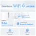 WiFi router TP-Link Deco PX50(2-pack) AX3000 + G15000, WiFi 6E, 1x 2.5GLAN, 2x GLAN / 574Mbps 2,4GHz/ 2402Mbps 5GHz