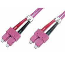 LEXI-Net Patch kabel 50/125, SC-SC OM4, 10m duplex