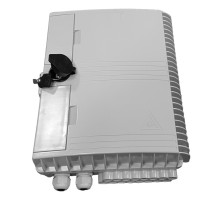 Optický box FTTH pro 16 SC simplex (E2000, LC Duplex)  venkovní IP65