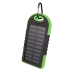 Solární powerbanka Setty PB-016 5000mAh, 5W zelená