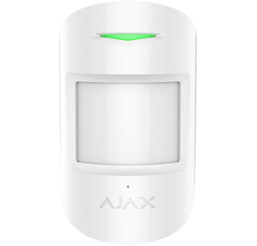 CombiProtect, bezdrát. komb. PIR detektor+rozbití skla, PET imunita, bílý